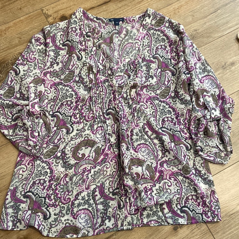 Gap sheer tunic Sz L